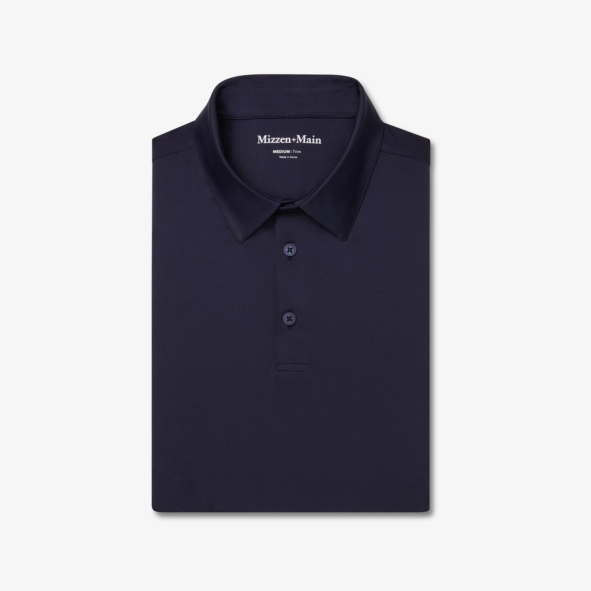 Versa Polo Navy Solid