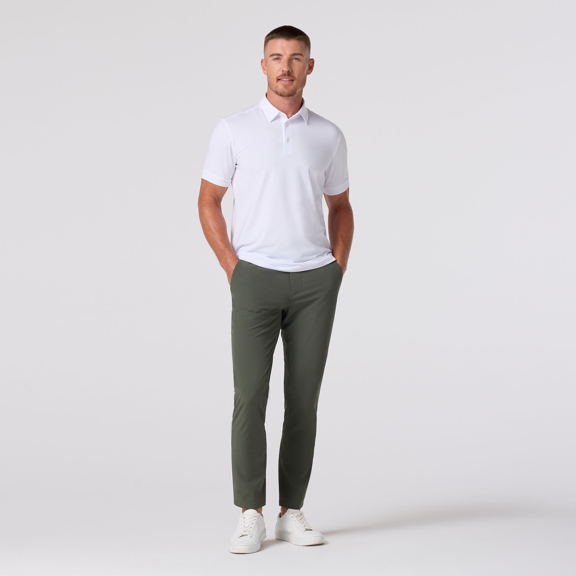 Helmsman Chino Pant Olive Solid