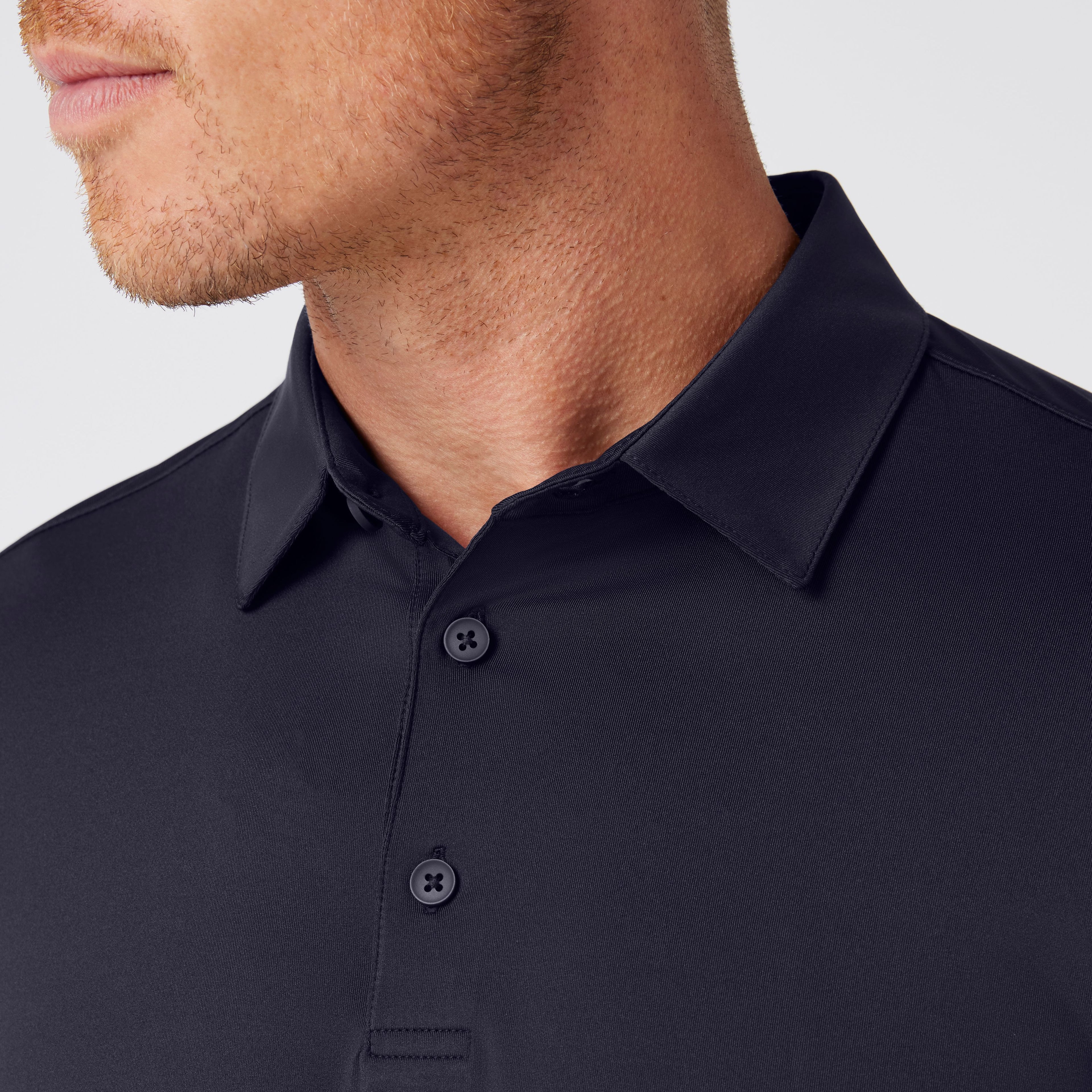 Versa Polo Navy Solid