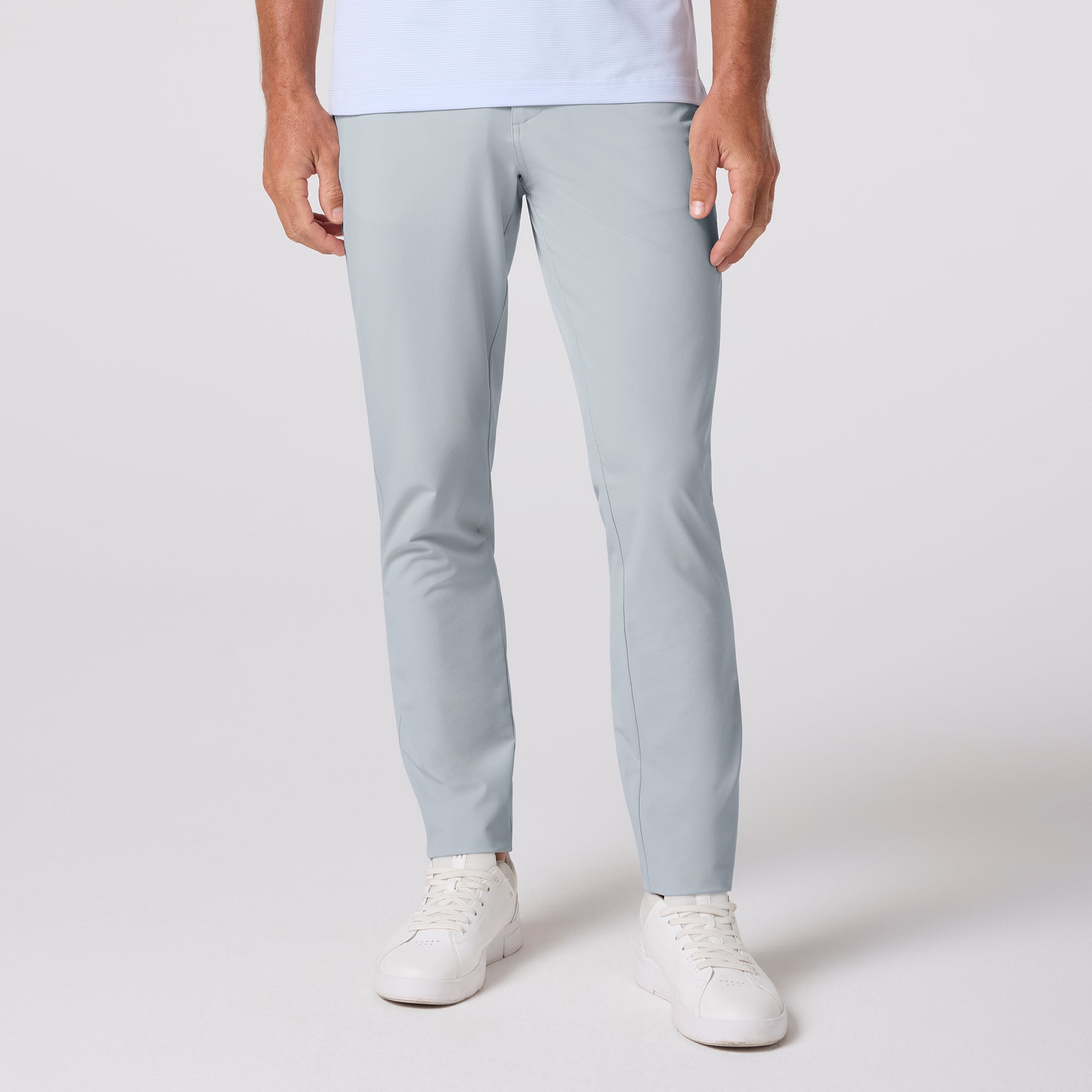Helmsman 5 Pocket - Light Gray Solid