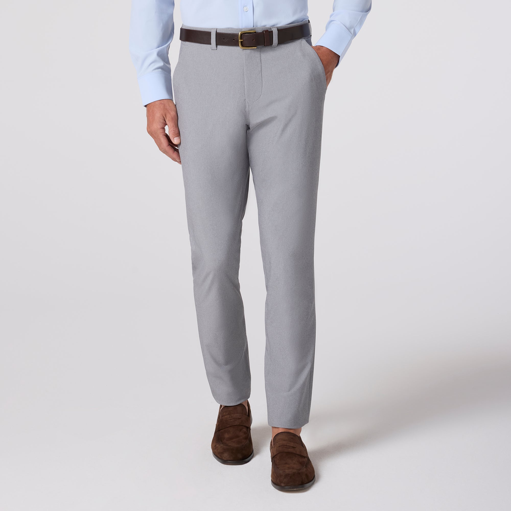 Helmsman Chino - Silver Filigree Heather