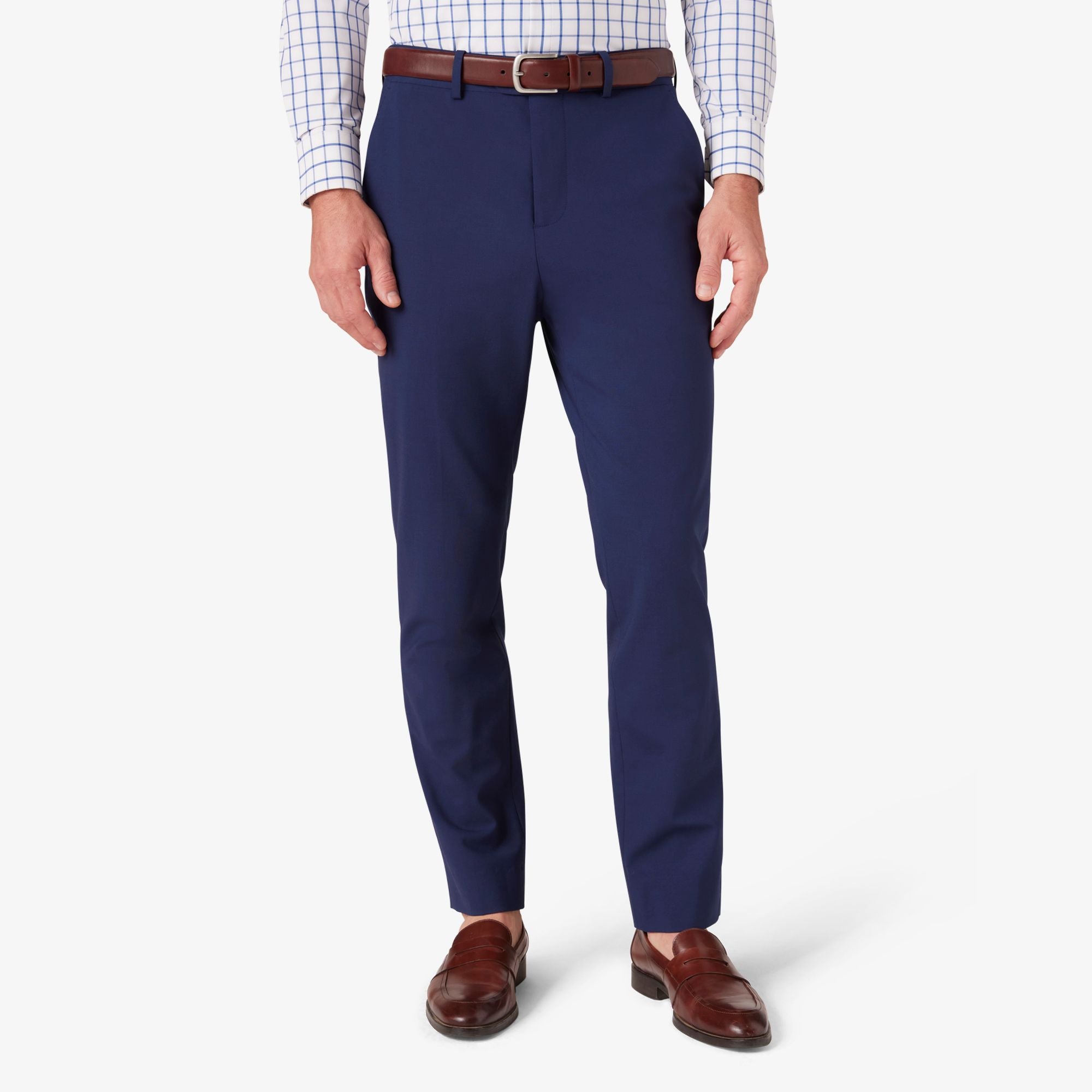 Fresco Suit Pant - Navy Solid
