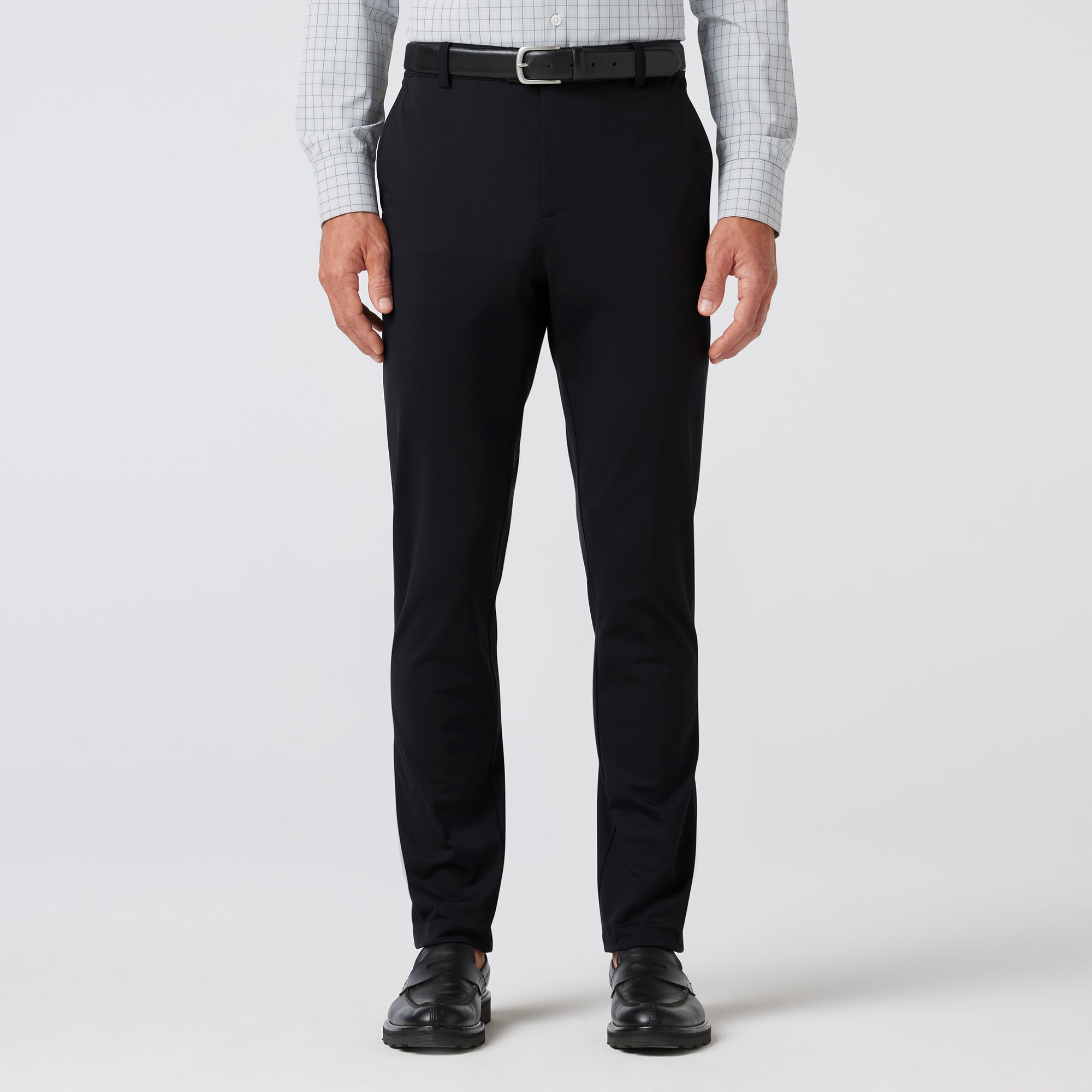Upton Chino Pant Black Solid
