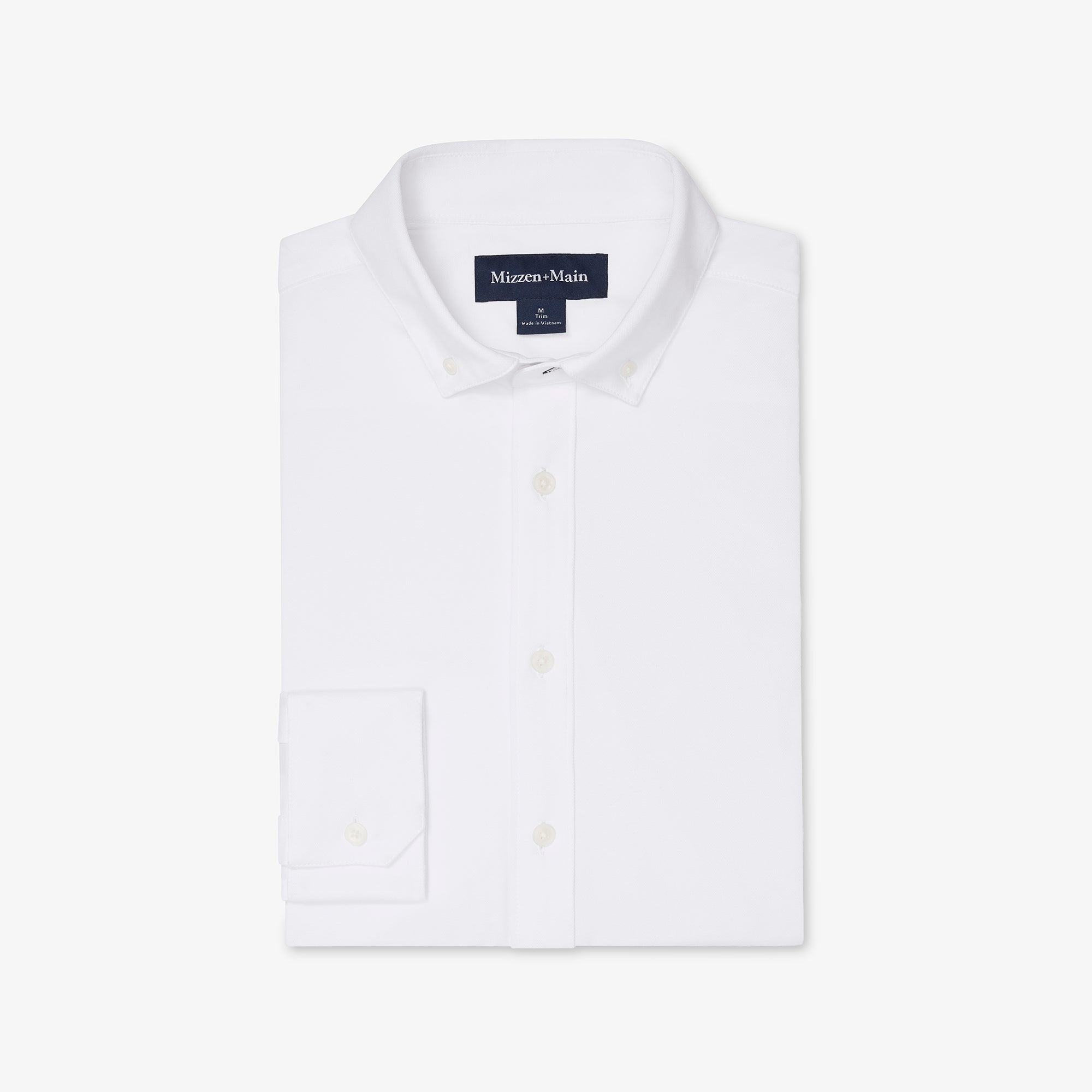 Ellis Oxford White Solid