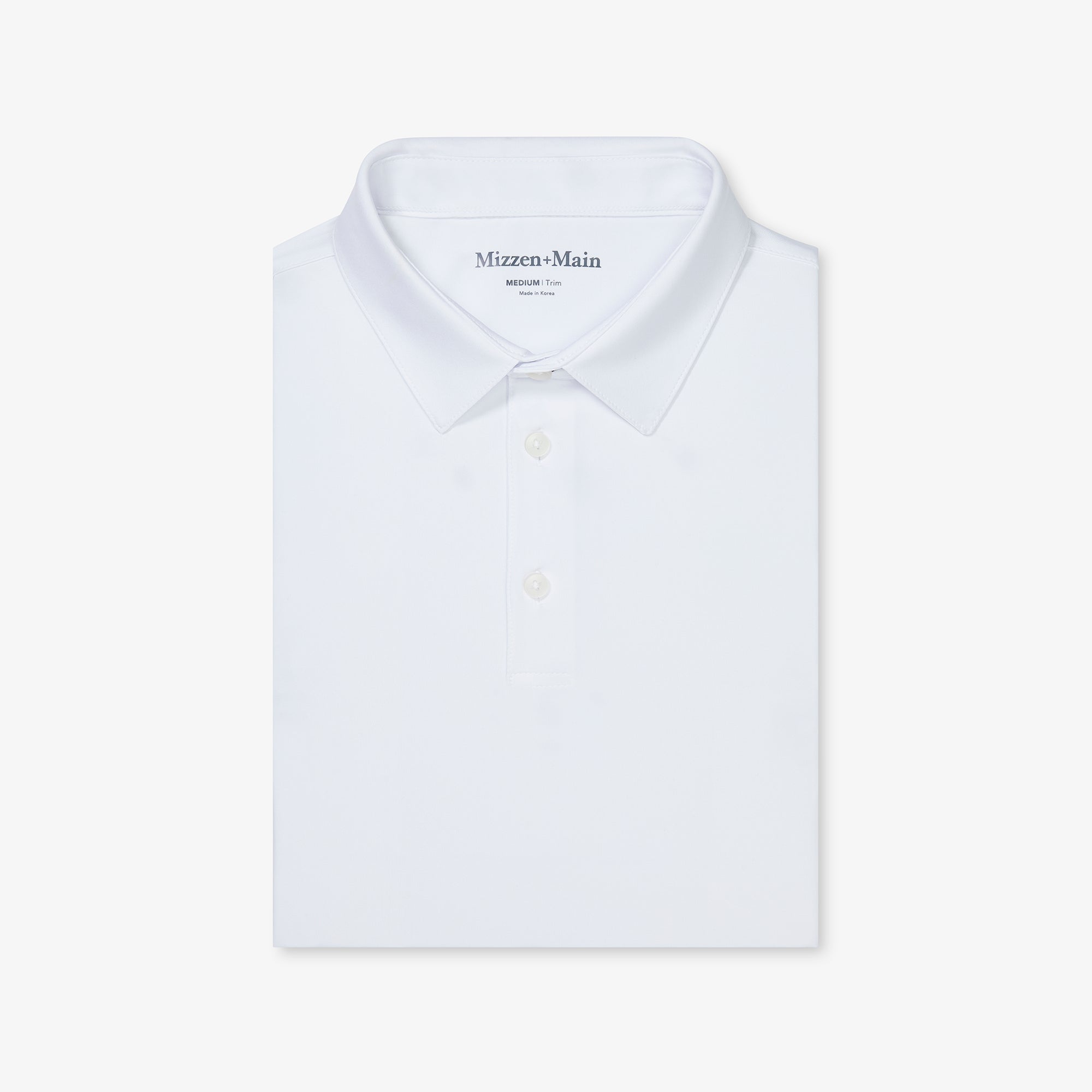 Versa Polo - White Solid