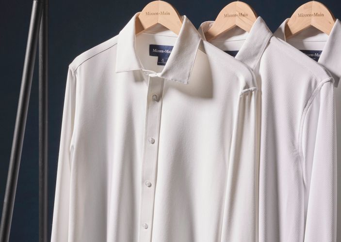Close up of our Leeward Shirt