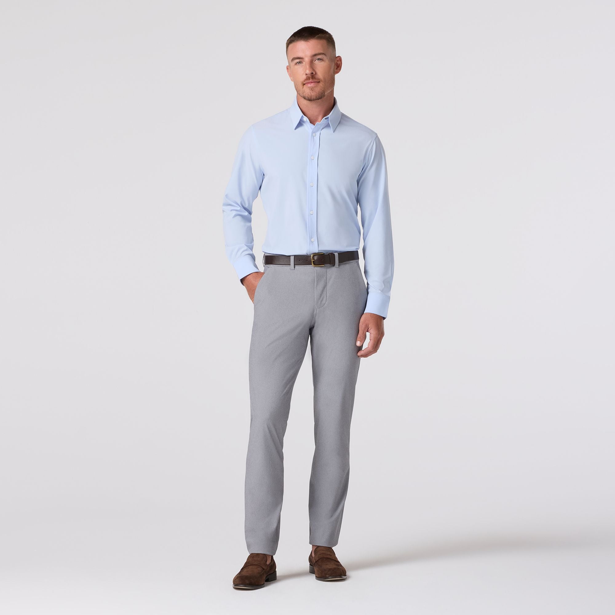 Helmsman Chino Pant Silver Filigree Heather