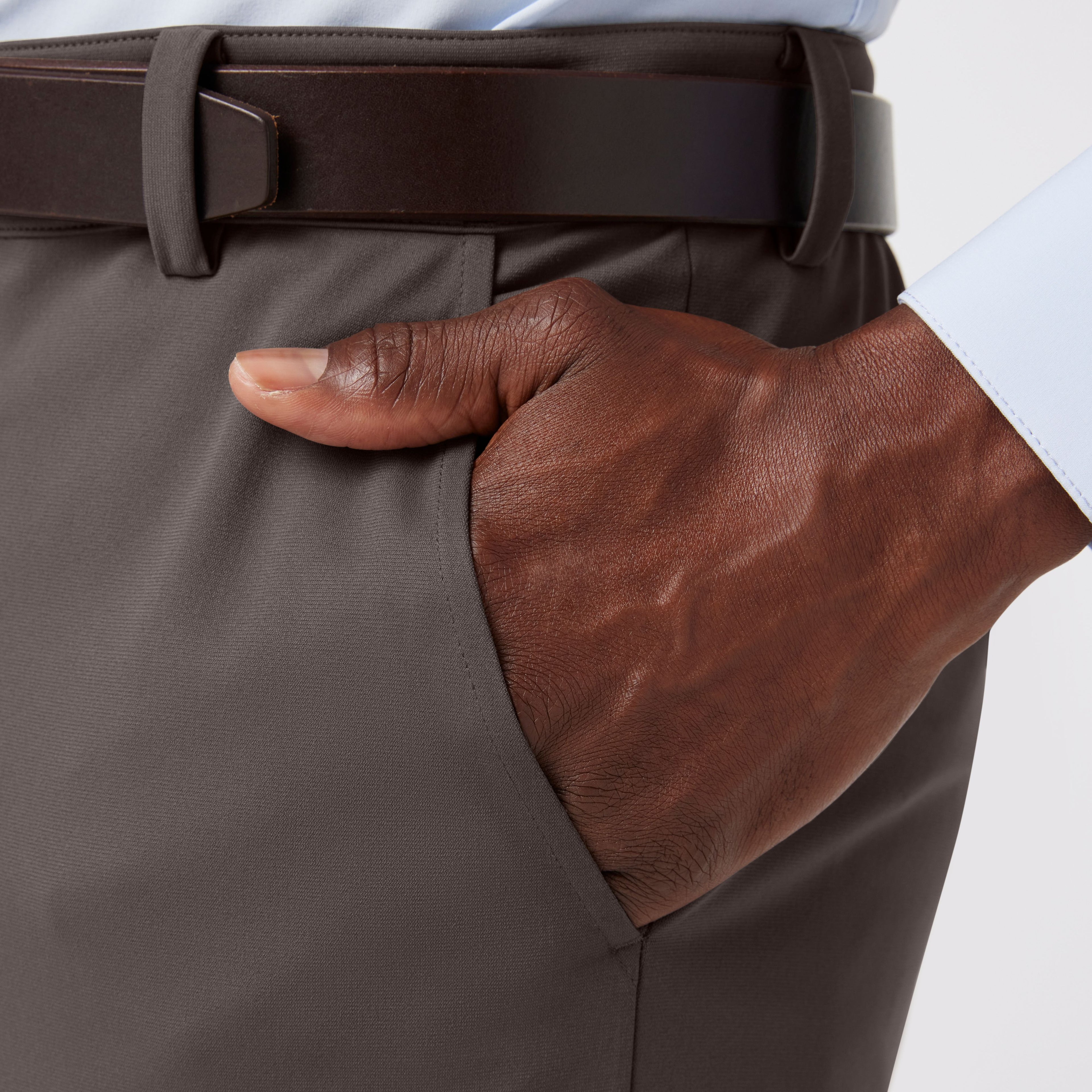 Upton Chino Pant Pewter Solid