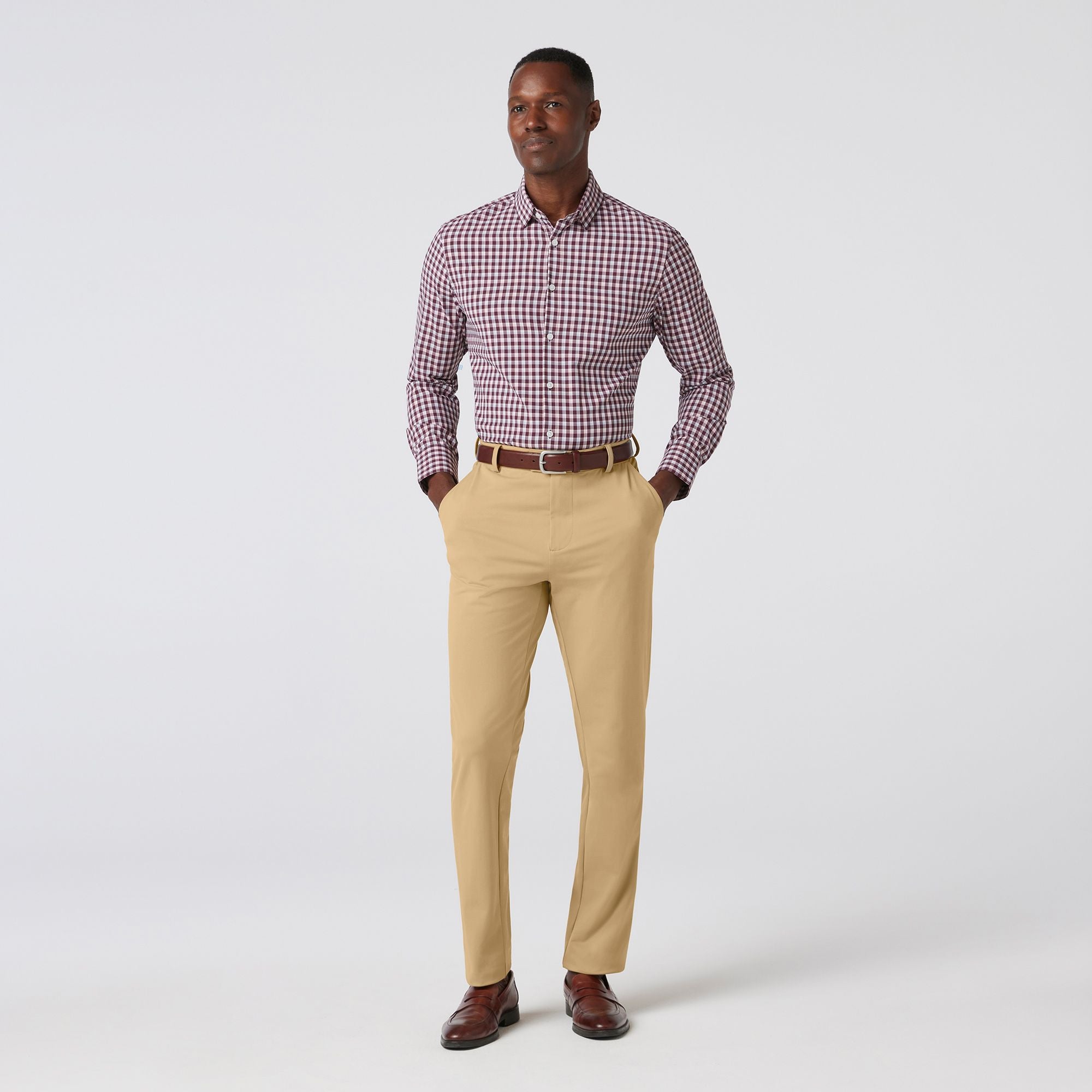 Upton Chino Pant Khaki Solid