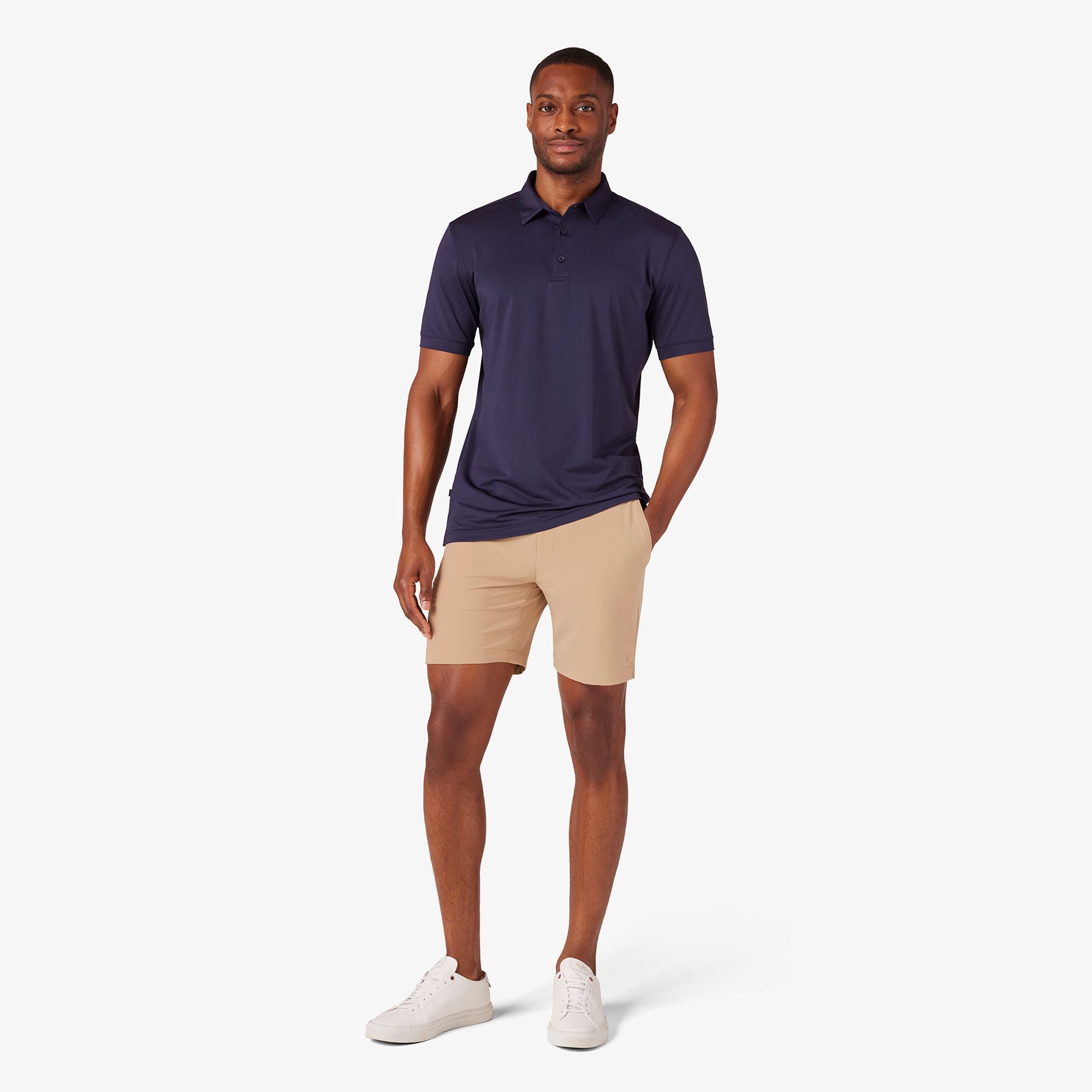 Deck Shorts Khaki Solid