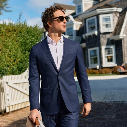 Blue Suits For Men: Outfit Ideas + Styling Tips