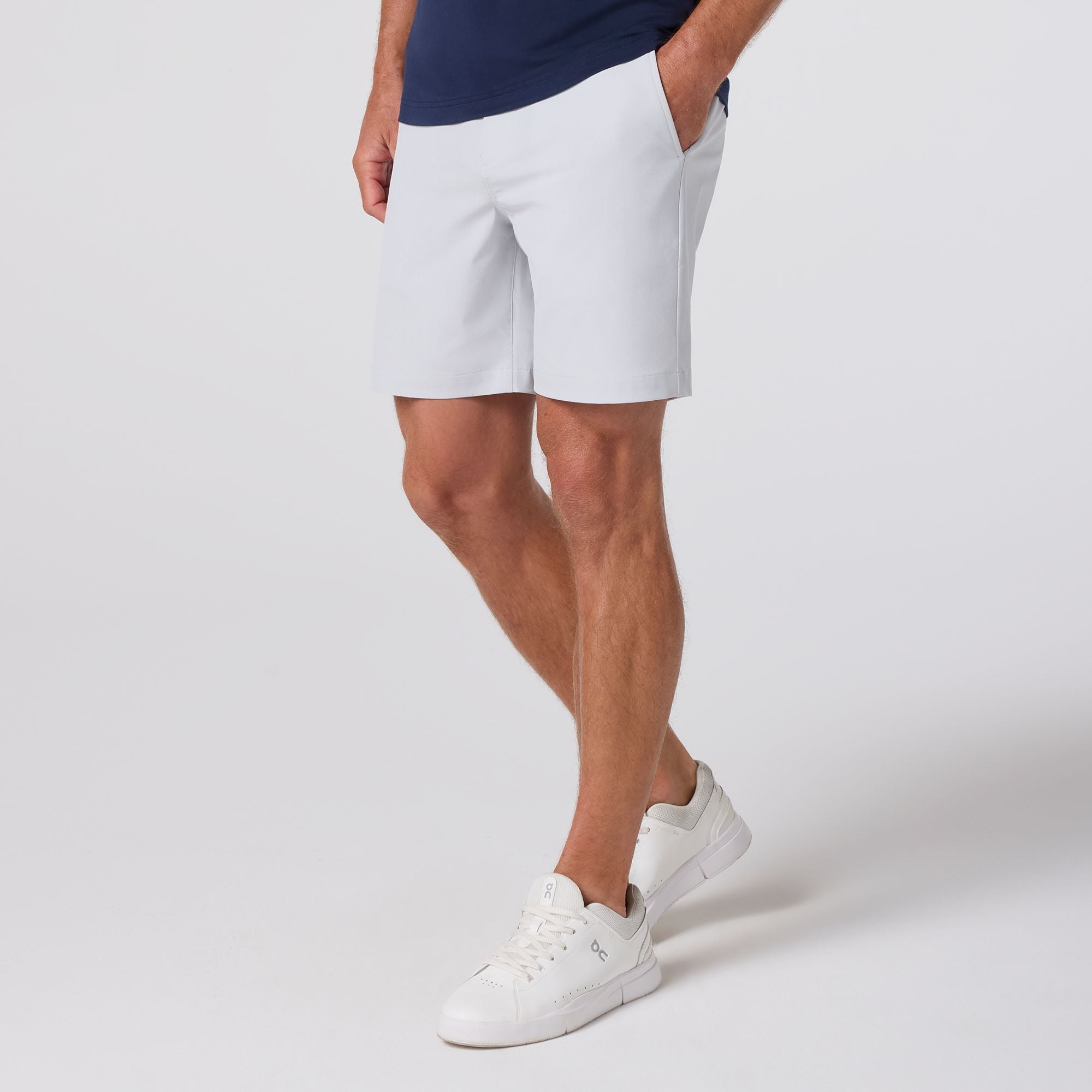 Helmsman Shorts Light Gray Solid