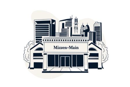 Mizzen and Main storefront.