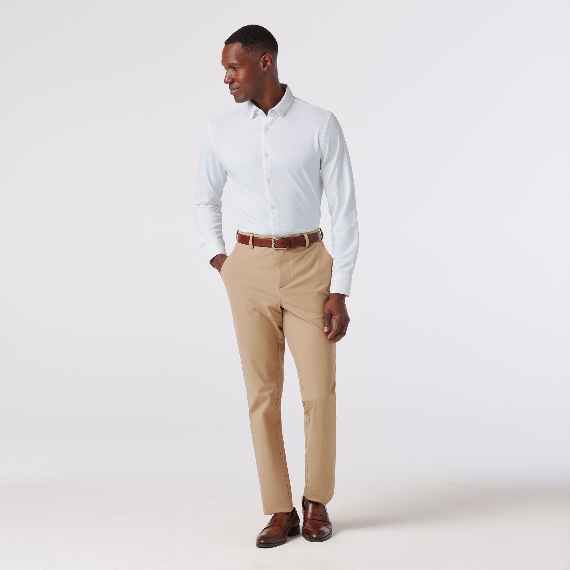 Halyard Dress Shirt White