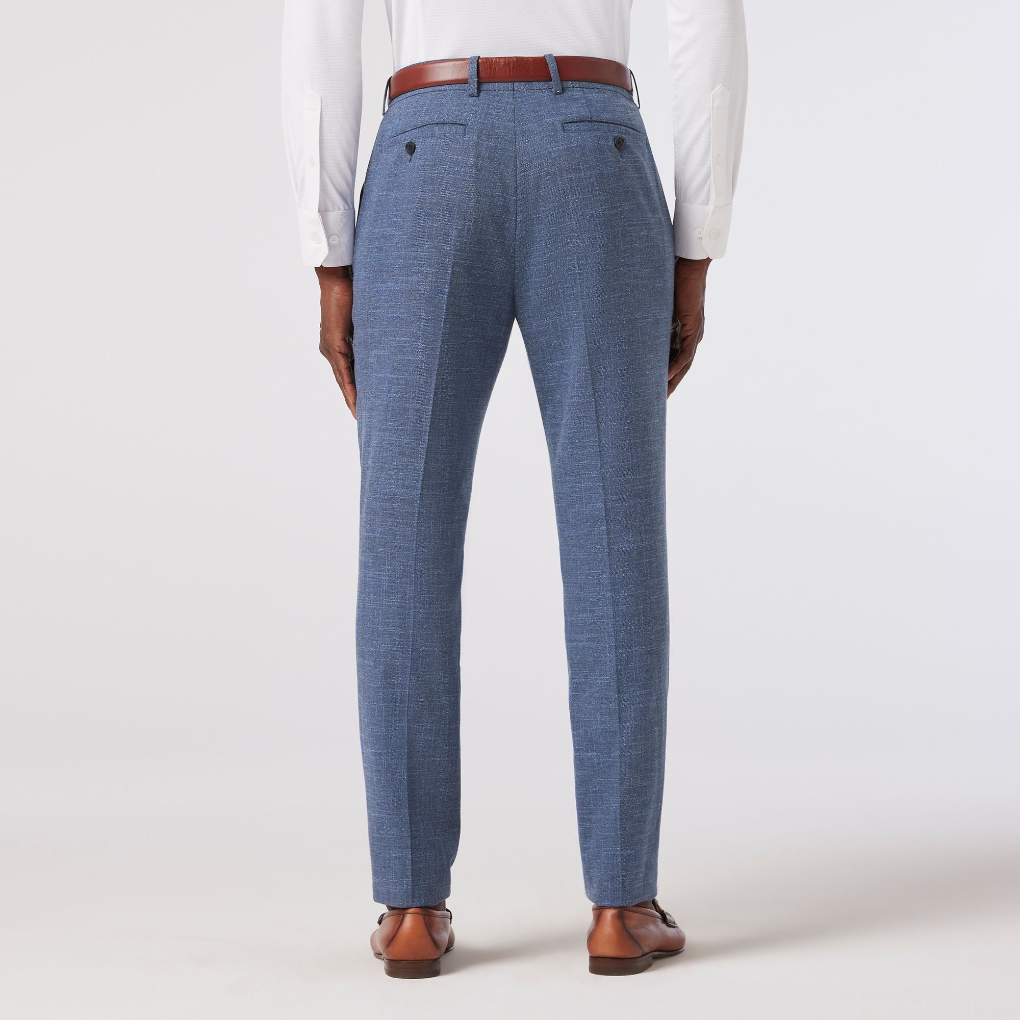 Fresco Lightweight Suit Pant Coastal Fjord Heather