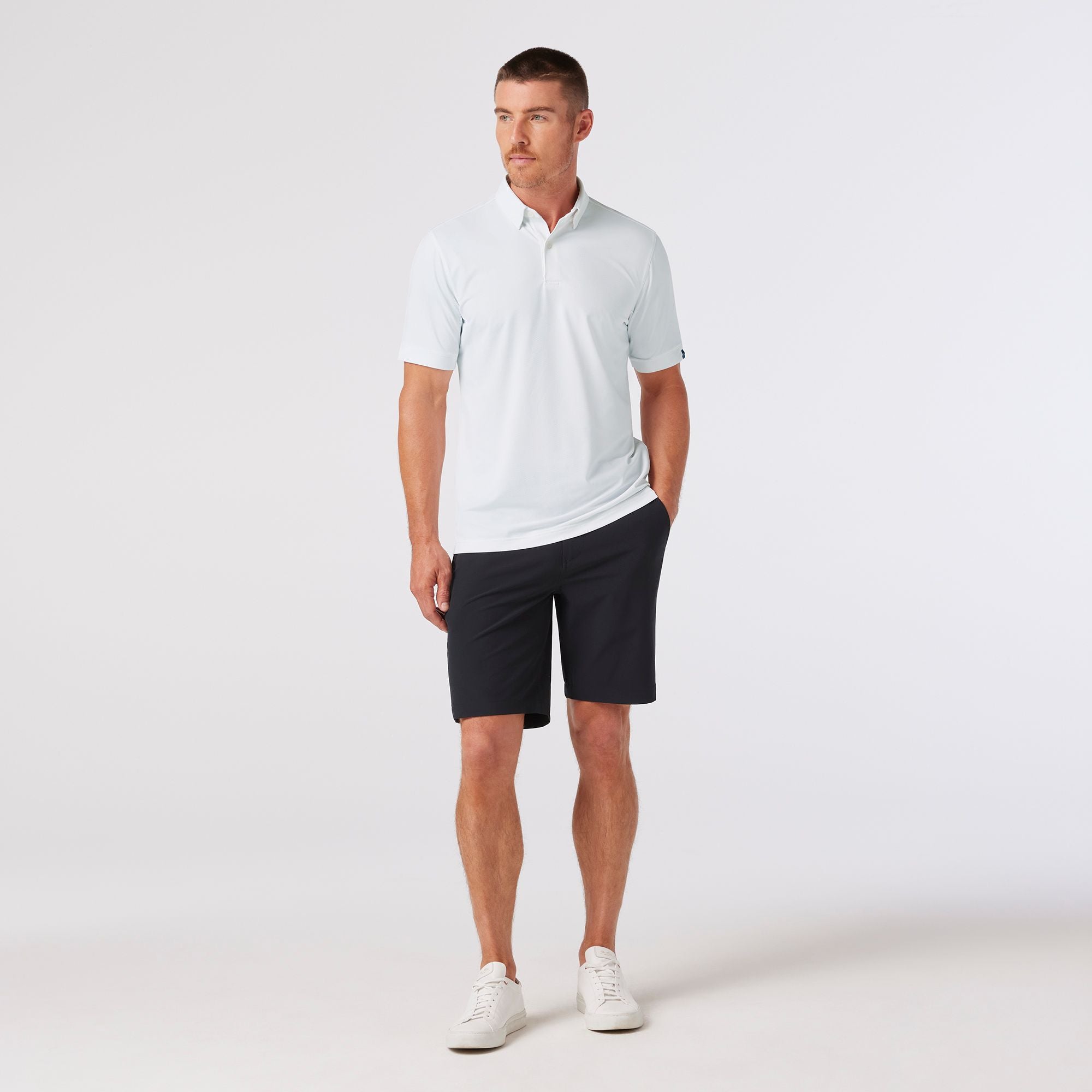 Halyard Polo White