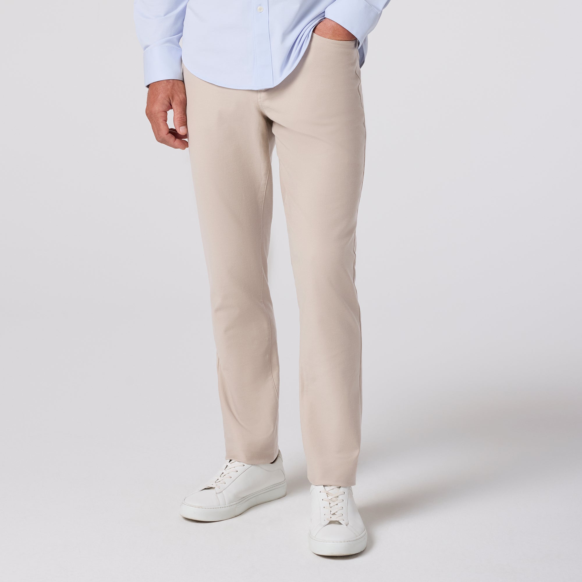 Mayfield 5 Pocket Pant - Light Khaki