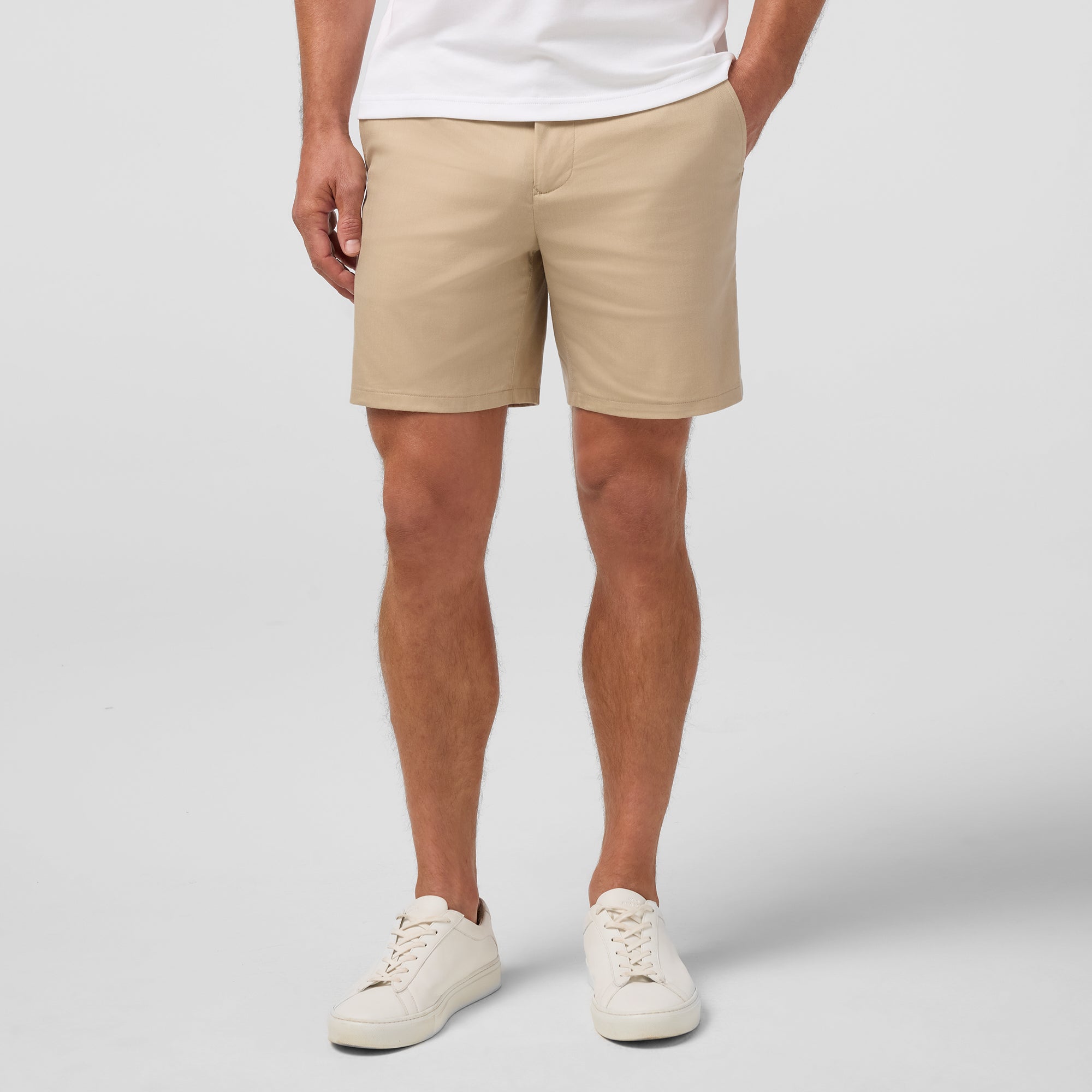 Prescott Shorts - Light Khaki