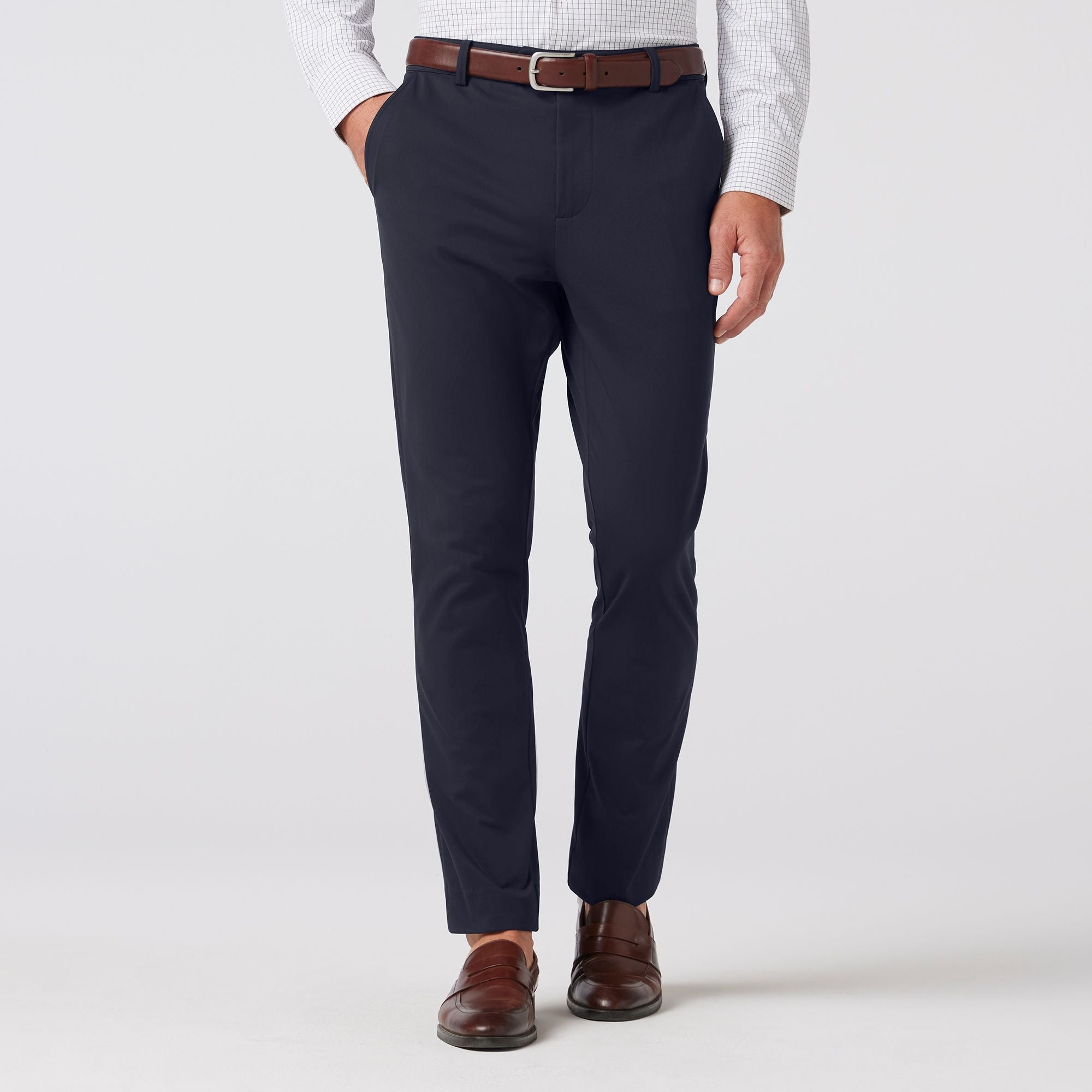 Upton Chino Pant - Navy Solid