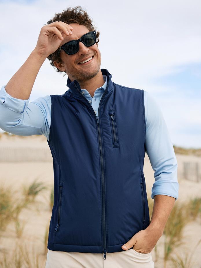 Mizzen man looking great at a photo shoot.