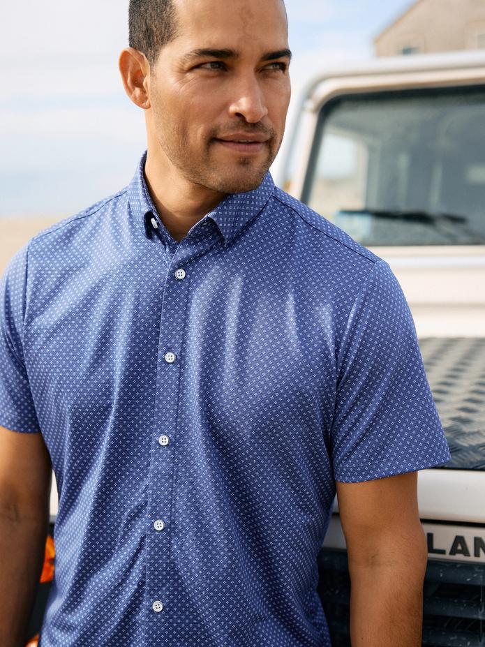 Mizzen man looking great at a photo shoot.
