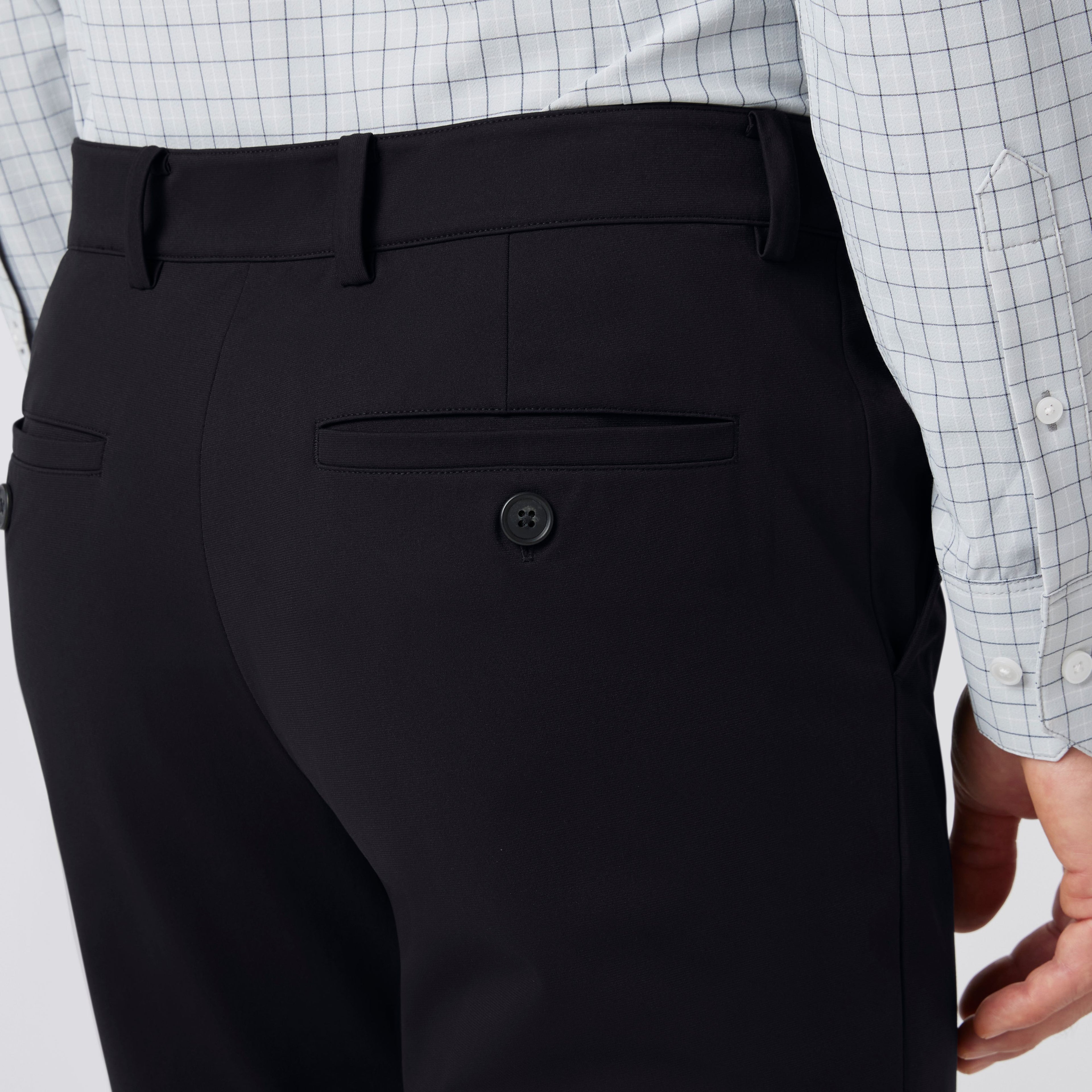 Upton Chino Pant Black Solid