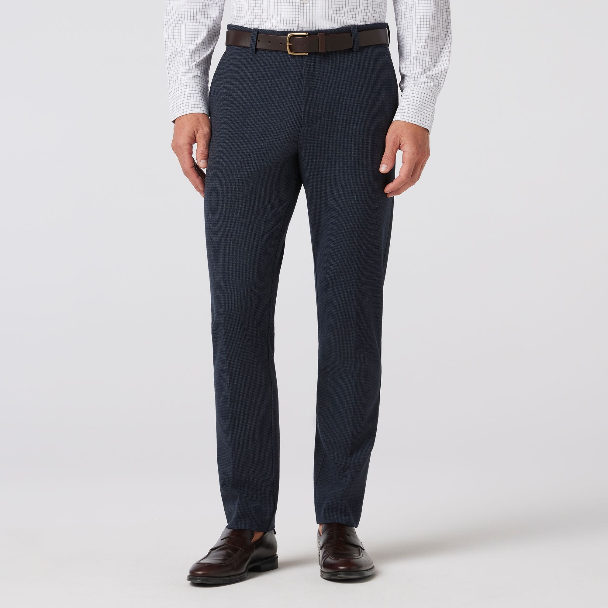 Watson Suit Pant - Navy Gun Check