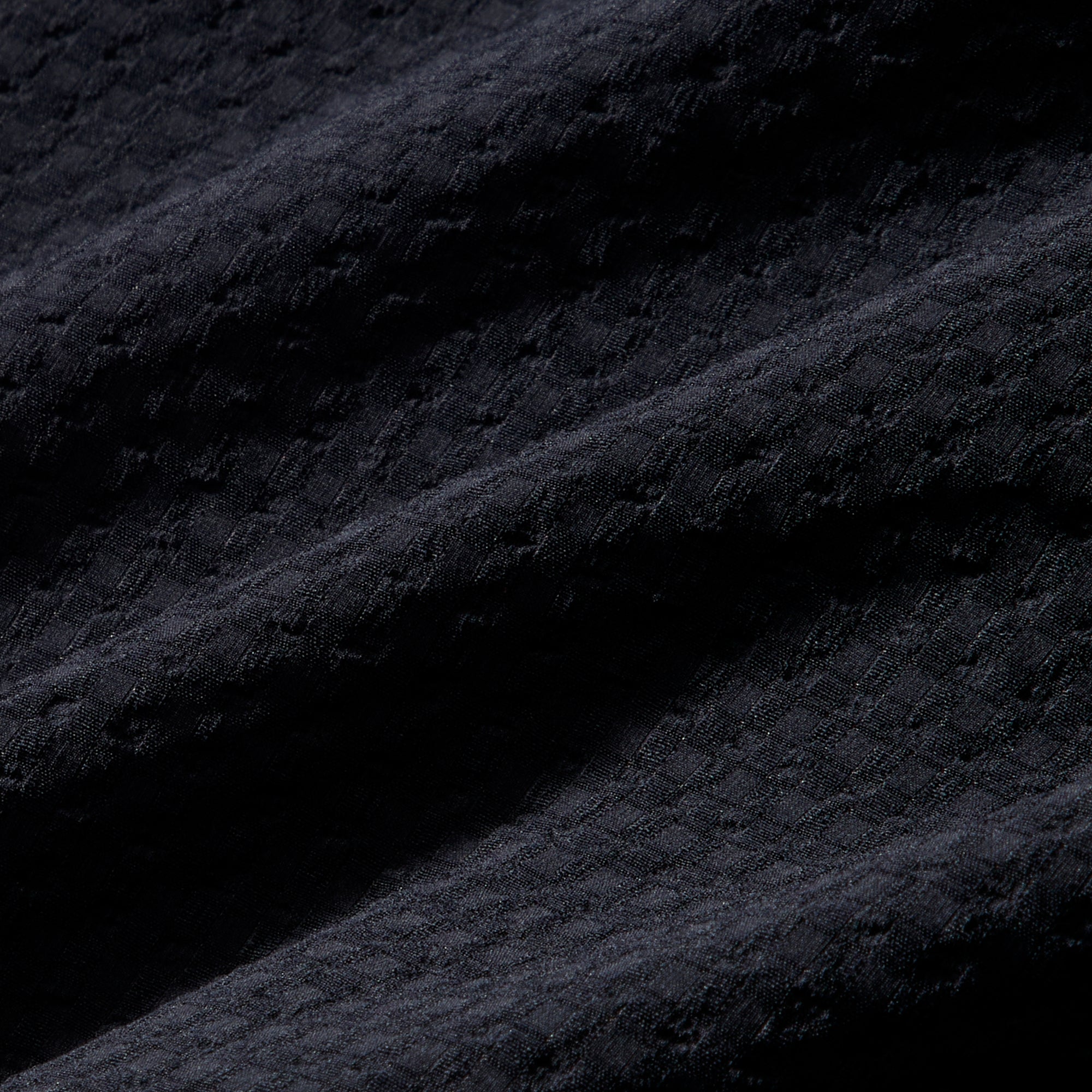 Close-up of black fabric texture