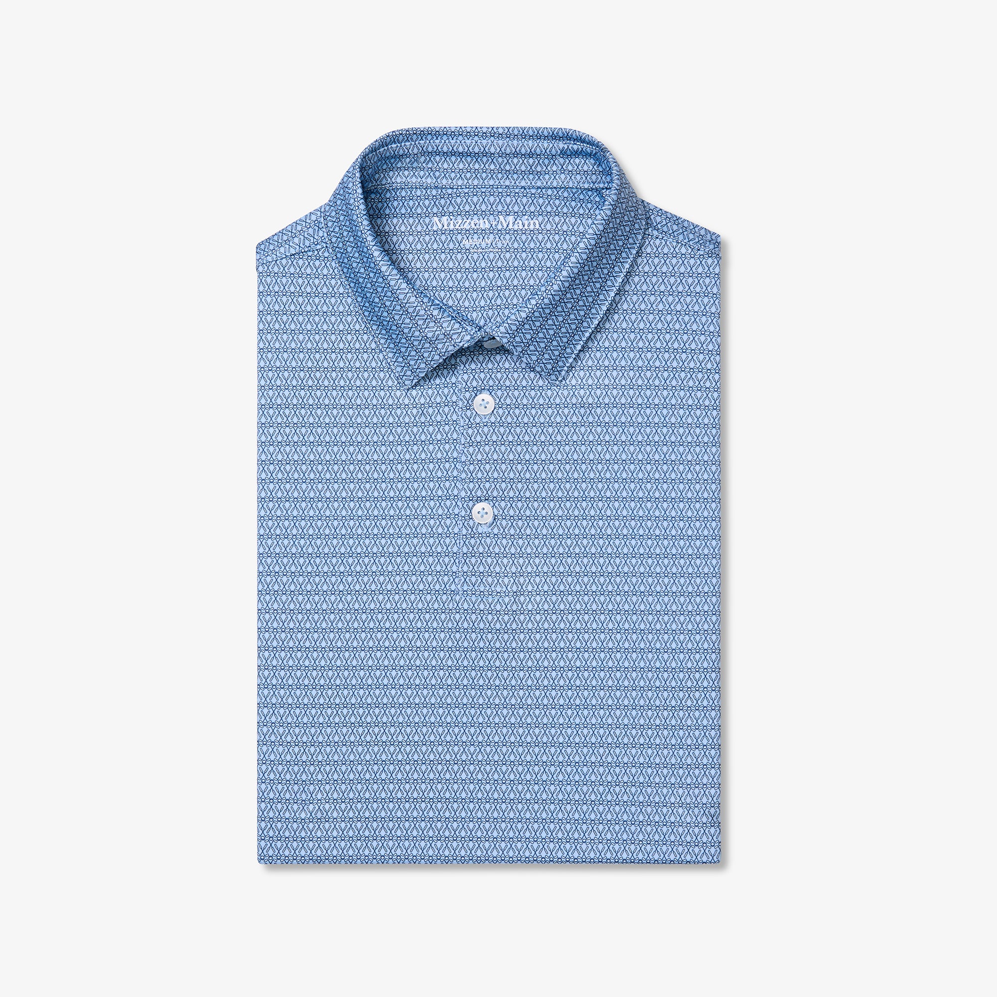 Versa Polo - Cloud Blue Club Crest